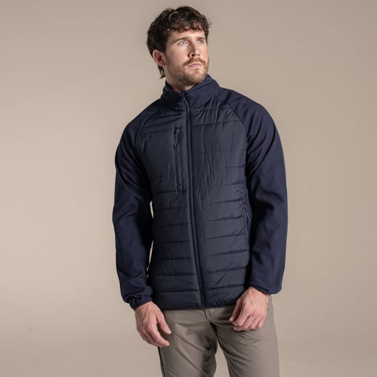 Craghoppers Mens Expert Compresslite Hybrid Jacket (Dark Navy) - Image 1
