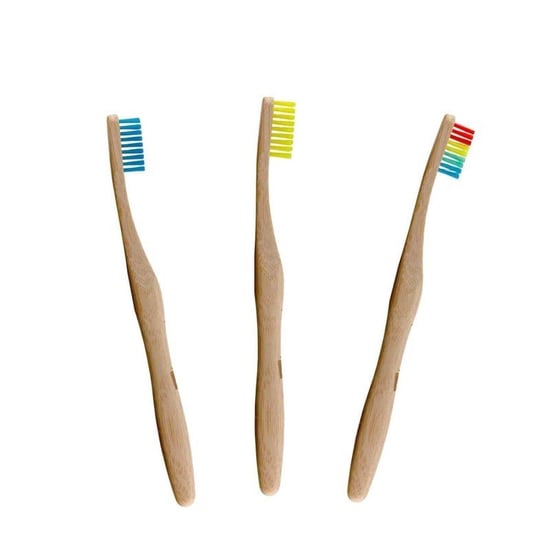 Dr. Botanicals Vibrant Bamboo Toothbrush Kit for Oral Care, Plaque Removal - Image 1