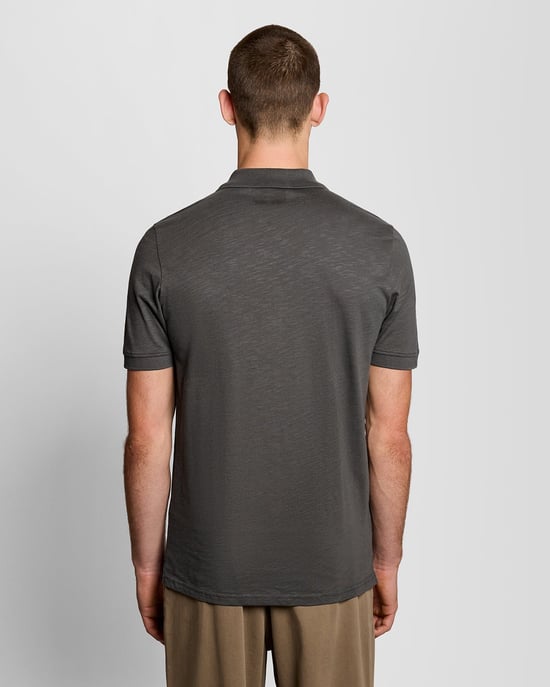 Fijn Katoen Slub Polo Shirt - Image 4