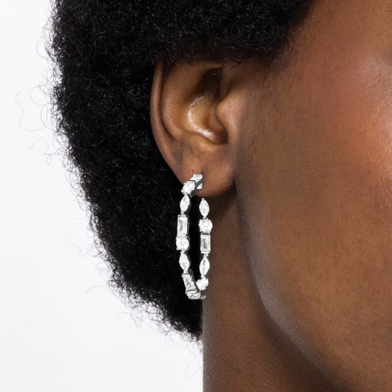 Grimchi Silver and Brilliard Grimchi Earrings - Image 3