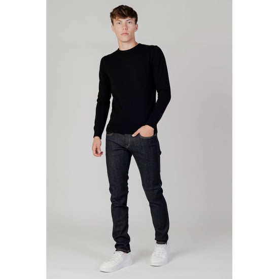Men's Replay Anbass Slim-Fit Jeans in Blue - Image 3
