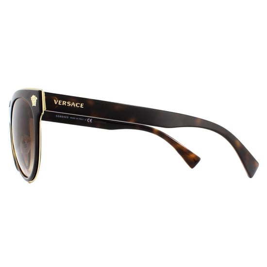 Versace Sunglasses VE2198 125213 Dark Havana Brown Gradient - Image 3