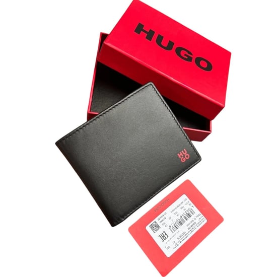 Hugo Boss Mens Leather Wallet Tibby_N_4cc Bifold Credit Cardholder - Image 5