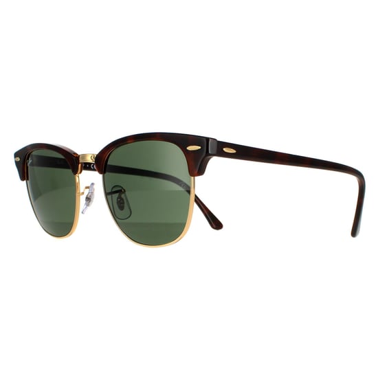 Ray-Ban Round Unisex Havana Green Sunglasses - Image 2