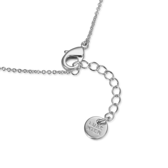 Necklace Luxenter Star necklace in 925 sterling silver and shiny rhodium plated finish zirconia - Image 5