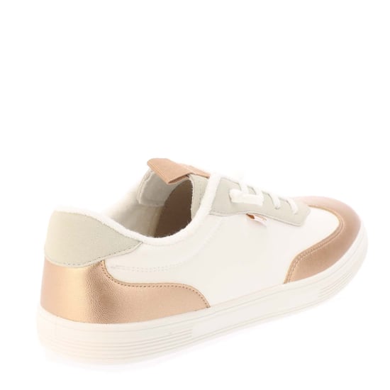 Women's Rocket Dog Zap Trainers in White gold - Image 3