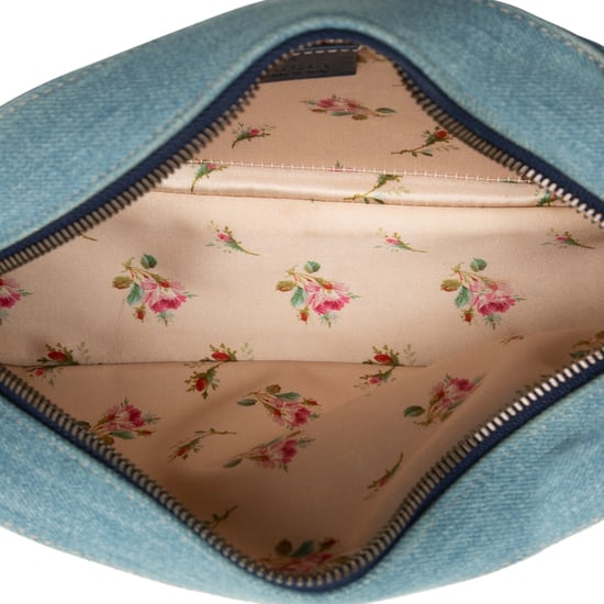 Begagnad Liten GG Marmont Matelassé Denim Pearly Crossbody - Image 4