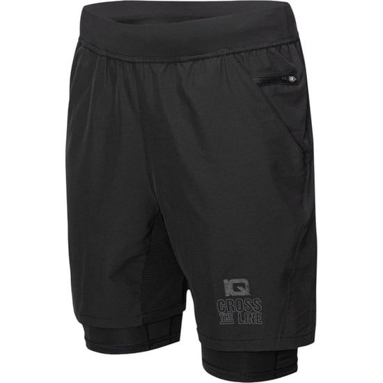 IQ Heren Welby Logo Shorts (Zwart) - Image 3