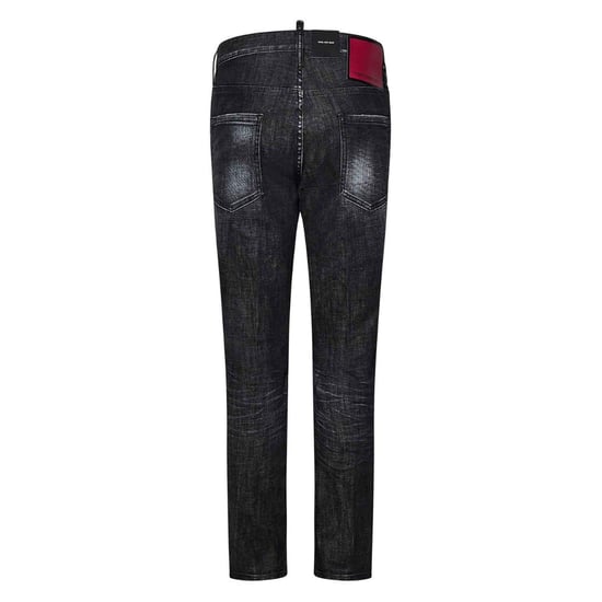 Dsquared2 Zwarte, Makkelijk Wasbare, Coole Jeans - Image 2