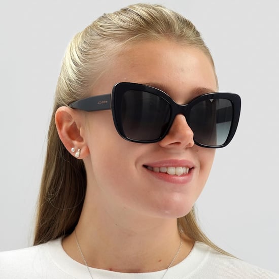 DOLCE & GABBANA Zonnebril DG4348 501/8G Zwart Grijs Verloop - Image 6