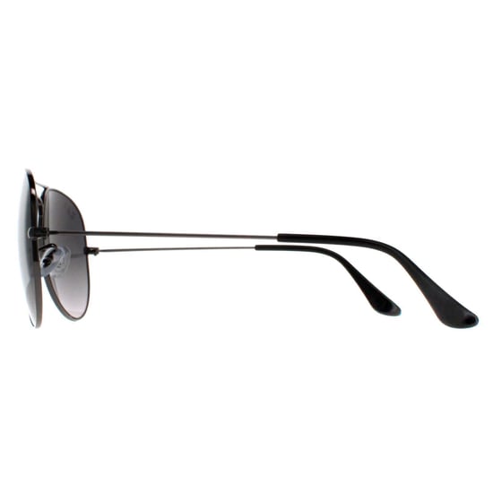 Ray-Ban Sunglasses Aviator 3025 Gunmetal Polarized Blue Gradient Grey 004/78 58mm - Image 3