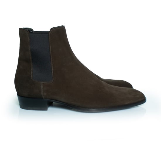 Saint Laurent Kaki mocka Chelsea-ankelboots - Image 4