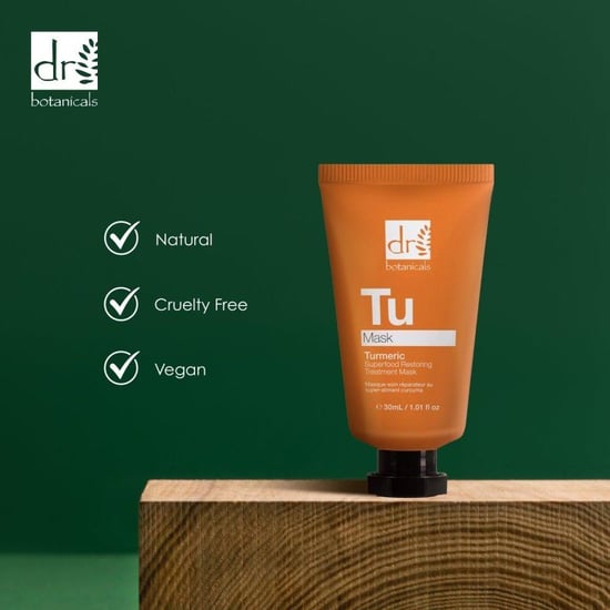 Dr. Botanicals Advanced Turmeric Superfood Anti-Ageing Restoring Treatment Mask 30ml for Fine Lines, Wrinkles, Dullness - Image 3