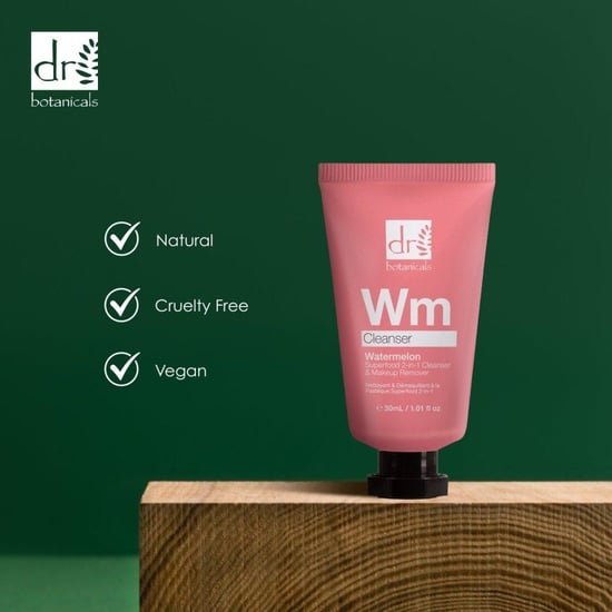Dr. Botanicals Watermeloen Superfood Anti-Aging 2-in-1 Reiniger & Make-up Remover 30ml - Image 3