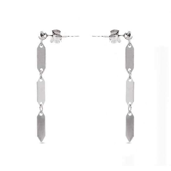 Luxenter lirrat-örhängen i 925 sterling silver med rodiumpläterad yta - Image 3