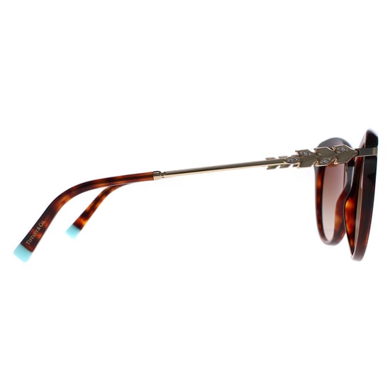 Tiffany Cat Eye Womens Havana Brown Gradient TF4189 - Image 4