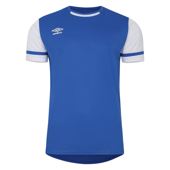 Umbro Mens Cavelle Jersey T-Shirt (Royal Blue/Brilliant White) - Image 1