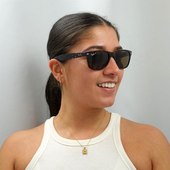 Ray-Ban Zonnebril Nieuwe Wayfarer 2132 902/57 Schildpad Bruin Gepolariseerde 55mm - Image 5