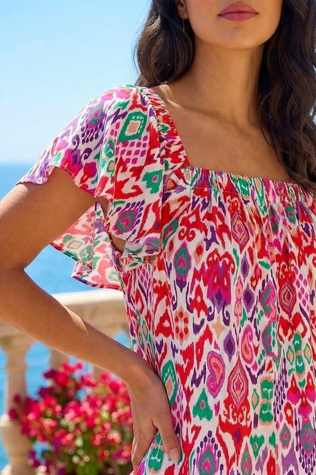 Zig Zag Ruffle Top - Image 4