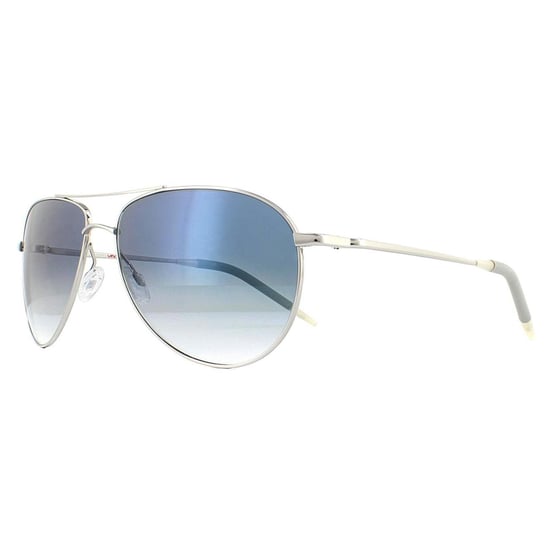 Oliver Peoples Sunglasses Benedict 1002 5241/3F Silver Chrome Sapphire VFX - Image 2