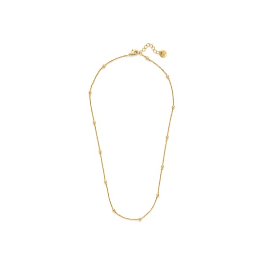 Luxenter Liydat-halsband,tillverkat av 18 karat gult guld,med rodiumfinish - Image 3