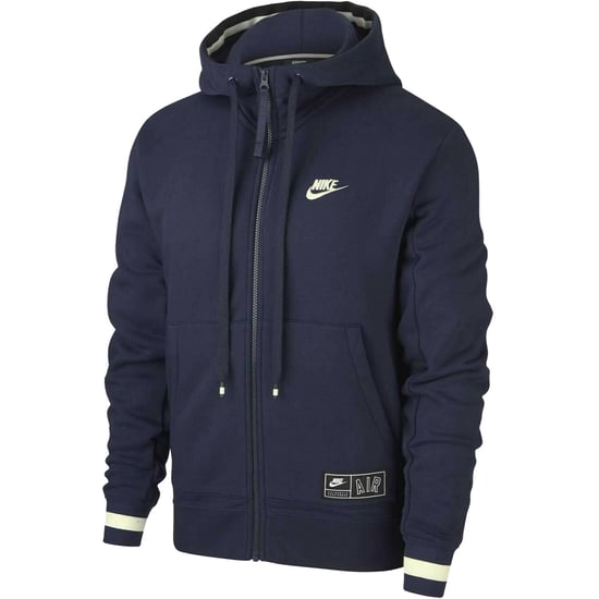 Nike Air Mens Navy Zip Hooded Tracksuit - Image 2
