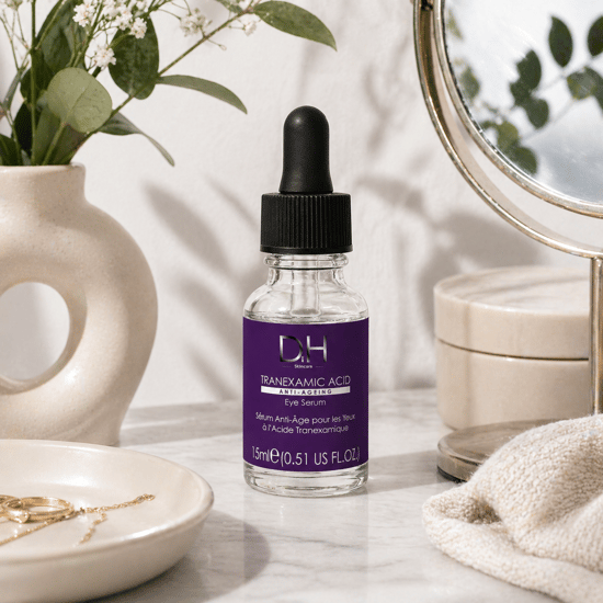 Dr H Tranexamic Acid Anti-Ageing Eye Serum 15ml for Fine Lines, Wrinkles, Puffiness - Image 2