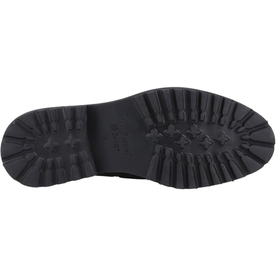 Hush Puppies Geri Mockasiner för kvinnor i svart mocka - Image 3