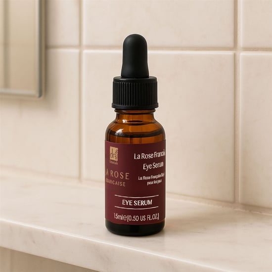 Dr. Botanicals La Rose Francaise Anti-Ageing Eye Serum 15ml for Fine Lines, Wrinkles, Puffiness - Image 3