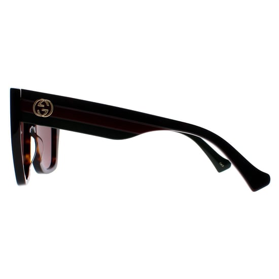 Gucci Square Dames Havana Bruin GG1300S - Image 3