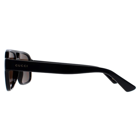 Gucci GG1342S 002 zwart bruin gepolariseerde zonnebril - Image 3
