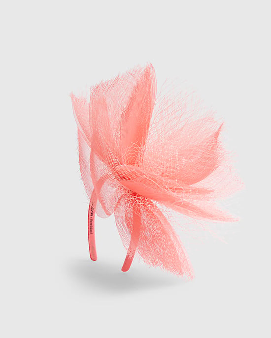River Island Womens Fascinator Pink Jasmine Netted Edwina Ibbotson - Image 3