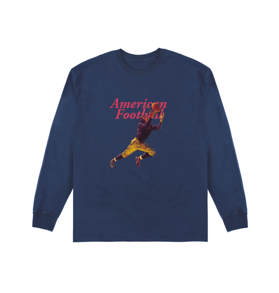 Pierce Archive American Football Navy Sweatshirt - Image 1