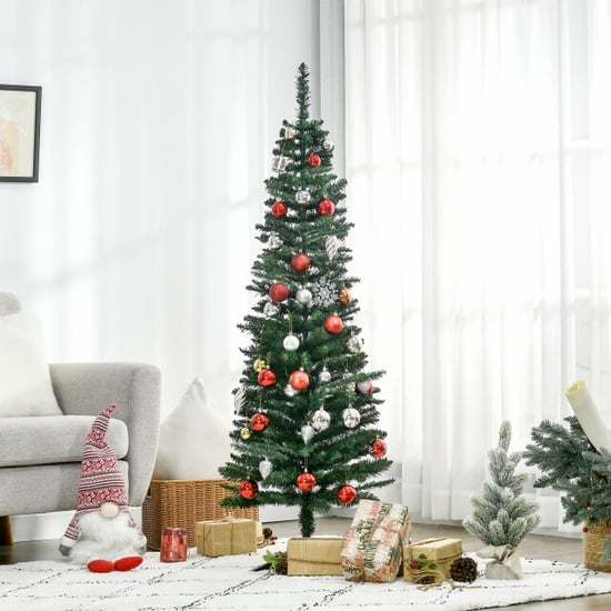 Homcom Kerstboom kunstspar smal met standaard 150cm - - Image 4