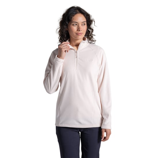 Craghoppers Womens/Ladies Miska VI Half Zip Fleece (Sugared Almond) - Image 1