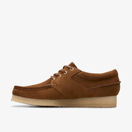 Wallabee Boat Cola Suede Shoes - Image 3