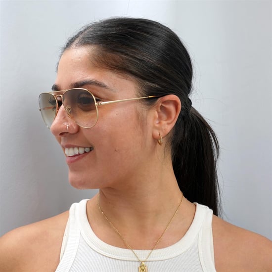 Ray-Ban Zonnebril Aviator Metal II RB3689 914751 Goudbruin Verloop - Image 5