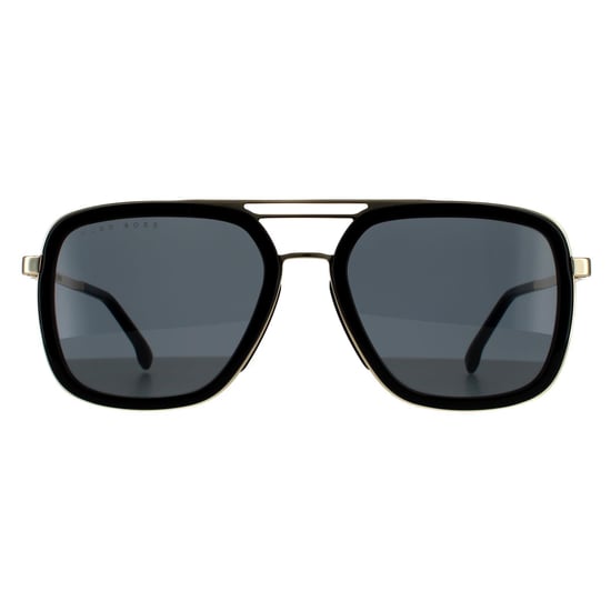 Hugo Boss Aviator Heren Zwart Goud Grijs 90041091 - Image 1