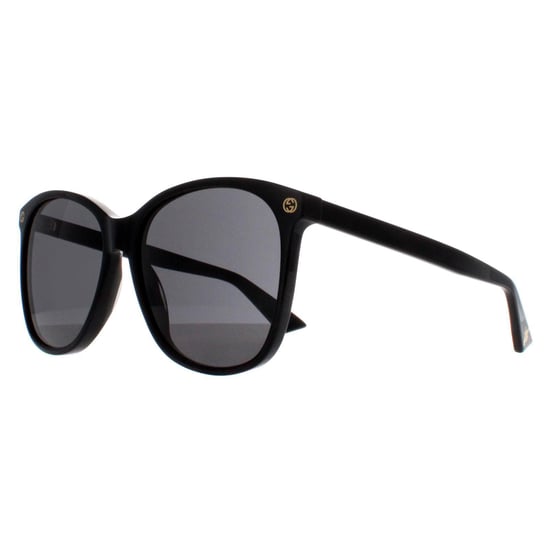 Gucci Round Womens Black Grey Sunglasses - Image 2