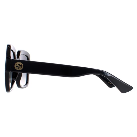 Gucci Square Womens Black Grey Gradient Polarized GG1337S - Image 3