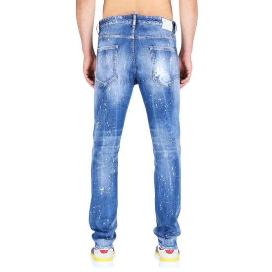 Dsquared2 Cool Guy Jean Reinforced Ripped Blue Jeans - Image 2