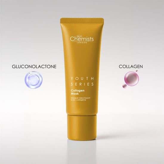skinChemists 1% Collagen Anti-Ageing Mask 50ml for Loss of Firmness, Fine Lines, Wrinkles - Image 6