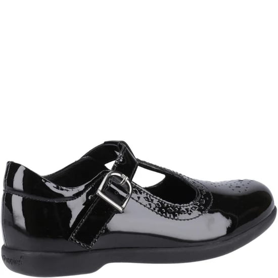 BRITNEY PATENT Girls Shoes Black - Image 4