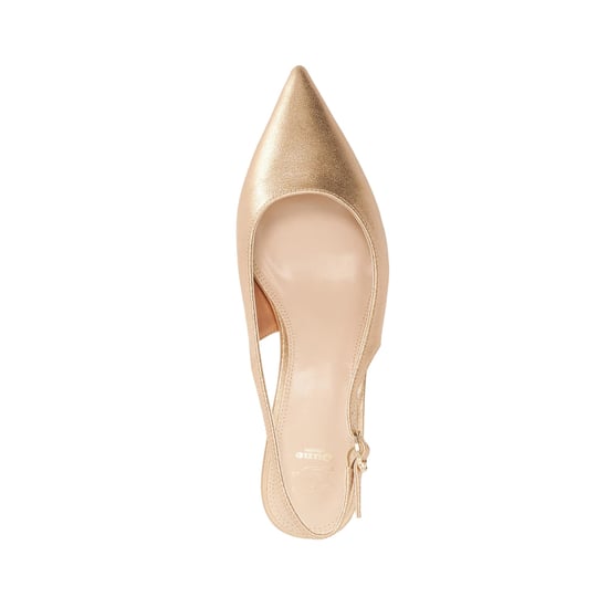 Dune Ladies Catalinas - Leather Kitten Heel Sling-Backs - Image 3