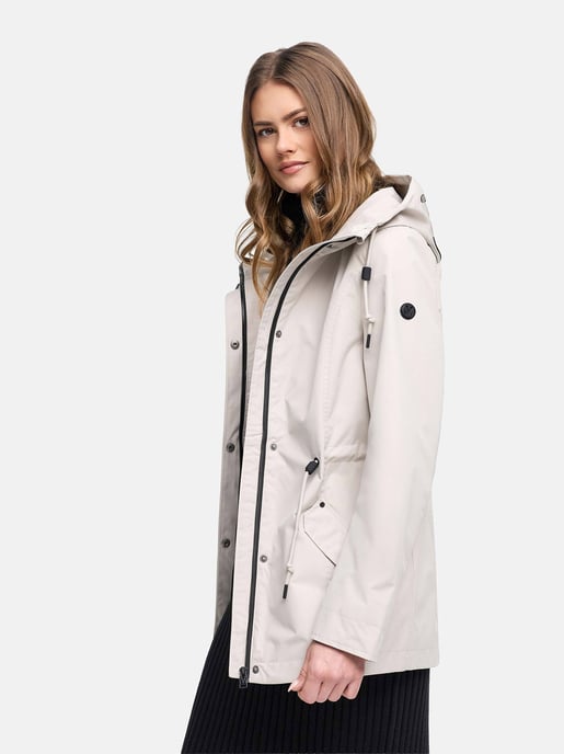 Marikoo women’s transitional jacket Bonbonparty with hood - Image 6