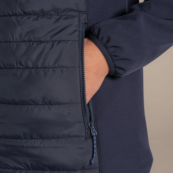 Craghoppers Womens/Ladies Expert Compresslite Hybrid Jacket (Dark Navy) - Image 4