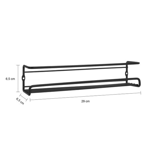 QUVIO Kruiden plank set van 2 metaal - - Image 3