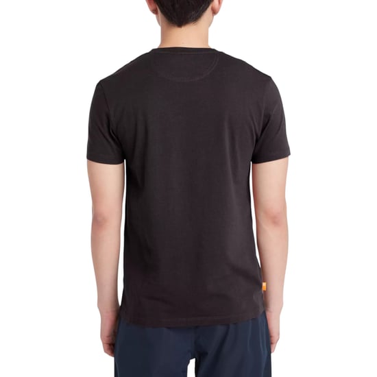 Timberland Herr T-shirts Klassiska Logotyp Sommaren Crew Neck Dunstan River Toppar Ny - Image 2