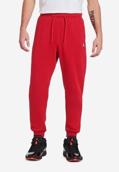 Nike Mens Red Jordan Fleece Tracksuit - Image 2