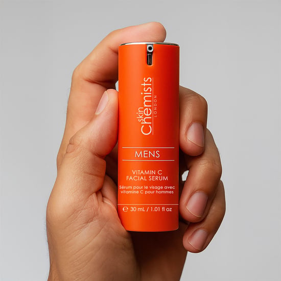 skinChemists Men's Anti-Ageing Vitamin C Facial Serum 30ml for Acne, Blemishes, Large Pores, Brightening - Image 3